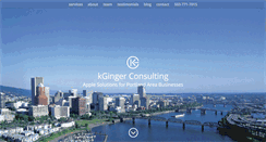 Desktop Screenshot of kginger.com